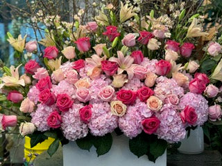 
                    
                      Bold & Beautiful Custom Floral Arrangement Knockout Pink
                    
                  